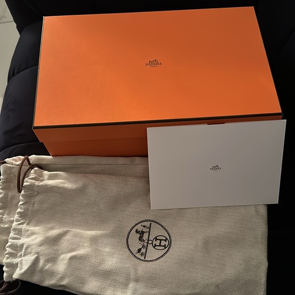 Hermes Grained Calfskin Mens Duke Loafer - Picture 3 of 4